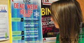 UPC Helps Students Make It Through Dead Week