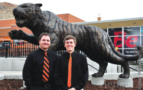 Matt Bloxham and Taylor Jensen