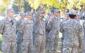 ROTC students prepare for military life while attending college.