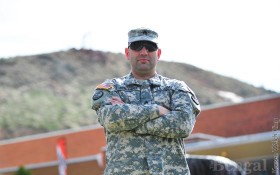 Kevin Fernandez, ISU student and Army National Guard service member.