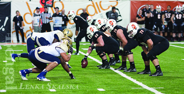 The ISU Football team made considerable strides during the 2013 season and look to continue that trend. 