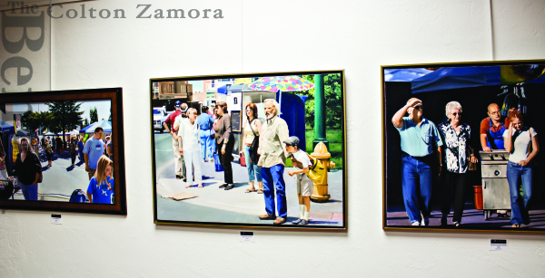 Oil Painting Exhibit on Display in Eli M. Oboler Library