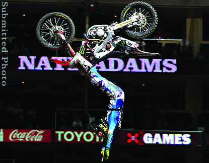 X Games record holder Nate Adams.