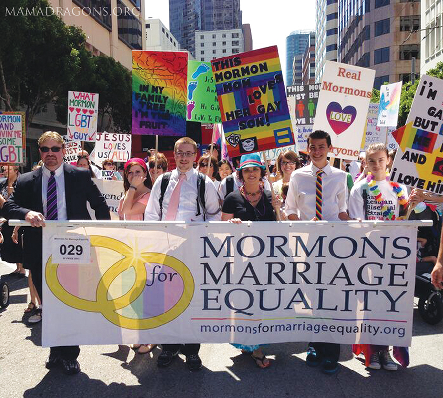 Mormons for Marriage Equality demonstration