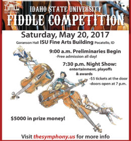 Fiddle competition poster