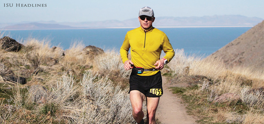 Dr. Shawn Bearden running outdoors