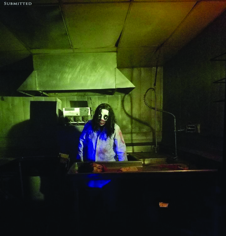 Scene from Fear on Fifth haunted house