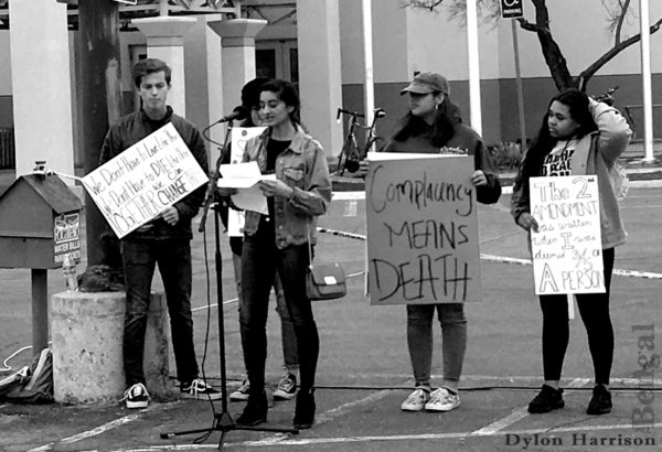 March for Our Lives participants with signs