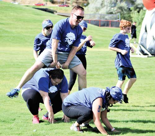 ISU Ambush team leap frogging