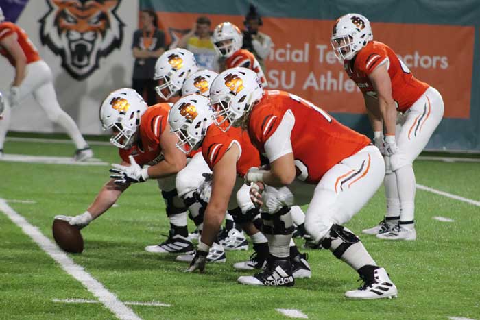 ISU football players