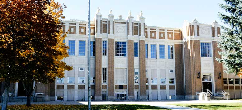 Outside of Pocatello High School