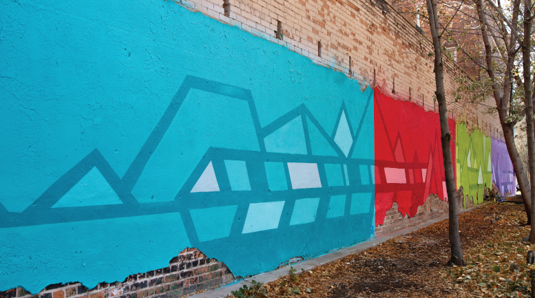 Nick Hottman's Mural in Old Town