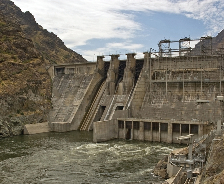 Dam in Salmon, ID