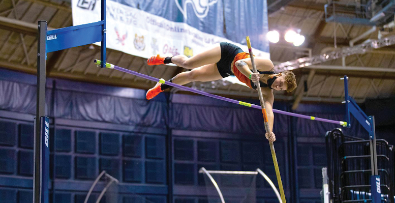 Featured: Taylor Meeks high jumping