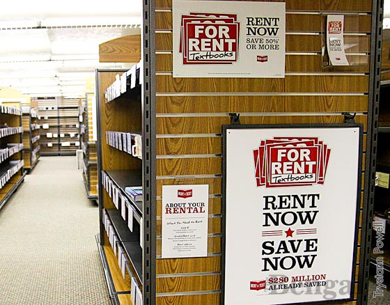 RENT: The textbook edition