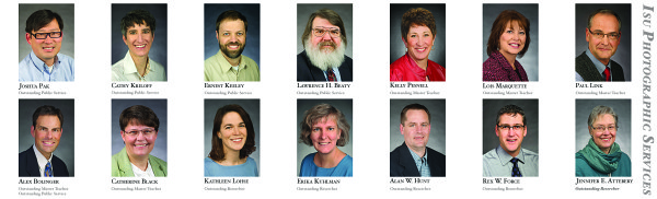 THE BEST OF THE BEST: ISU FACULTY HONORED