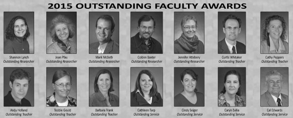 FAUCLTY RECOGNIZED FOR HARD WORK, DEDICATION