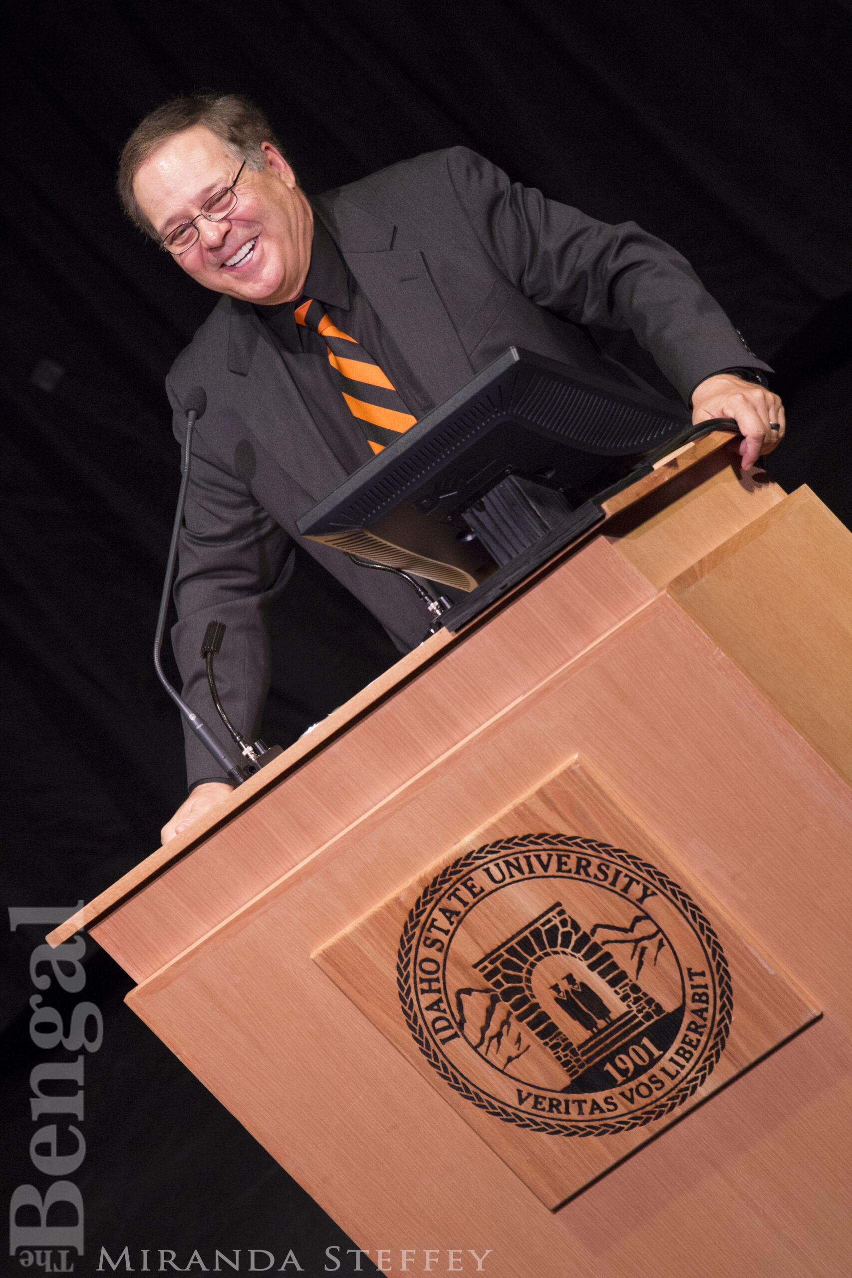 VAILAS LIFTS VEIL, DELIVERS UNIVERSITY ADDRESS