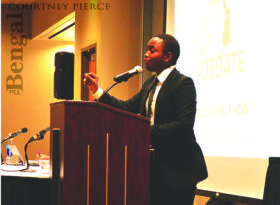 Bruce Intwali Murangira from iDebate Rwanda