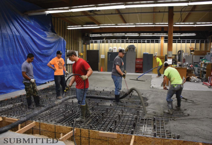 ISU Structural Lab construction