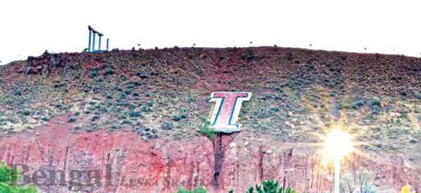 Old "I" on Red Hill.