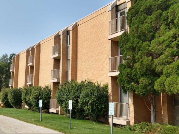 Outside of Schubert Heights.