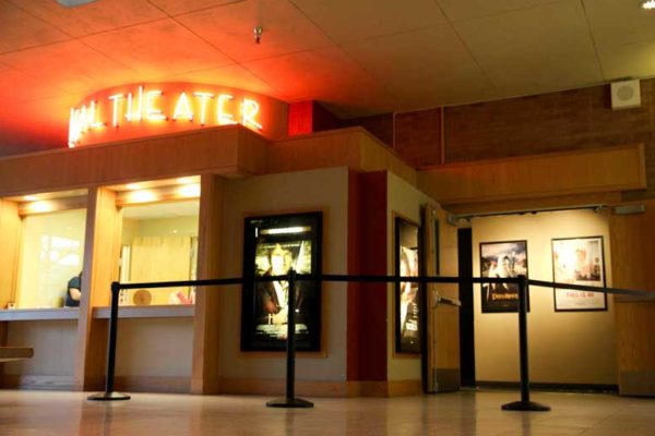 The outside the the Bengal Theater.