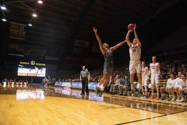ISU men’s basketball plays last home matches: ISU enters the Big Sky Conference tournament as the No. 10 seed
