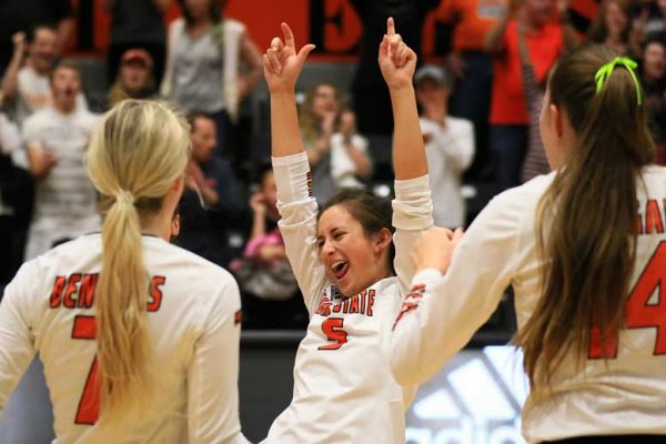 Head coach Sammi Stuart brings big changes to ISU women’s volleyball: Senior Haylie Keck transitions from a libero to outside hitter