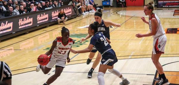 Women’s Basketball goes 1-1  after weekend of home matches