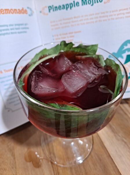 Mocktail Monday: Basil Pomegranate Lemonade and Zachary Daiquiri