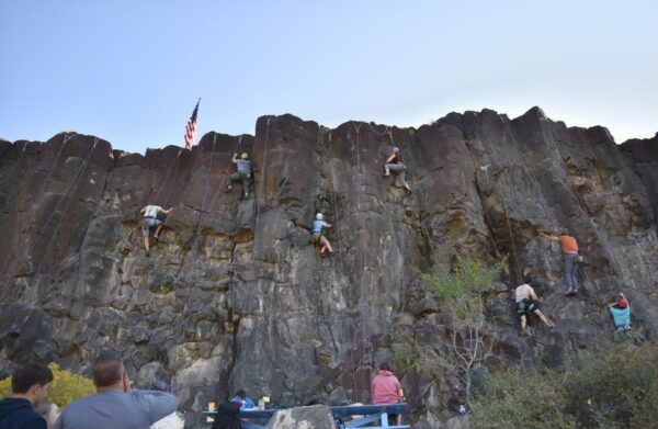Climbing to the Top at the Pocatello Pump