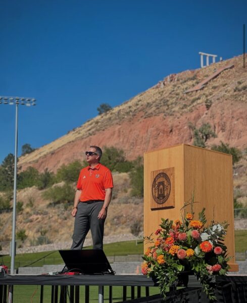 ISU PRESIDENT WAGNER DELIVERS ANNUAL UNIVERSITY ADDRESS, HIGHLIGHTS WINS AND SHORTCOMINGS