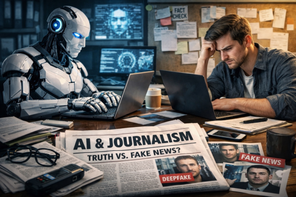 “AI GENERATE ME A TITLE FOR THIS ARTICLE” OR, THE INFLUENCE OF AI ON JOURNALISM